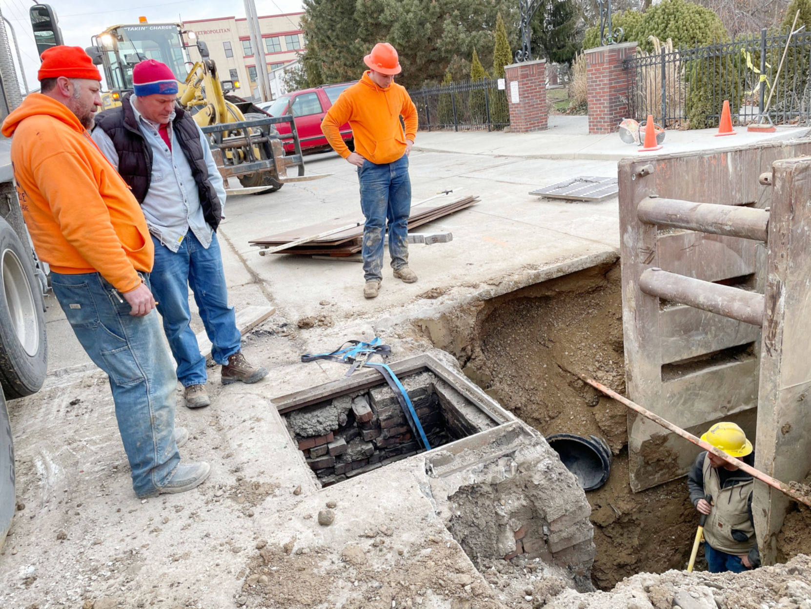 A 'hole' lot of work